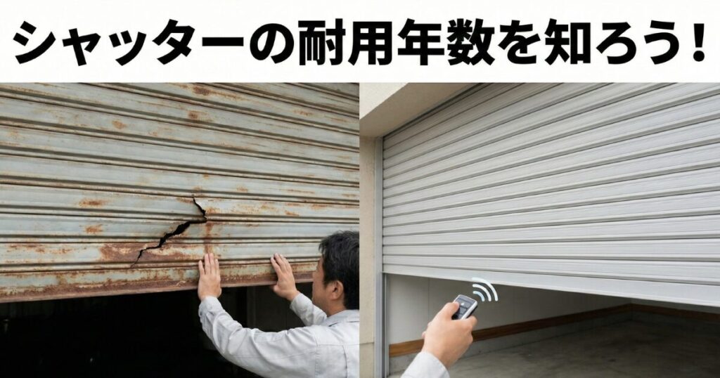 シャッターの耐用年数